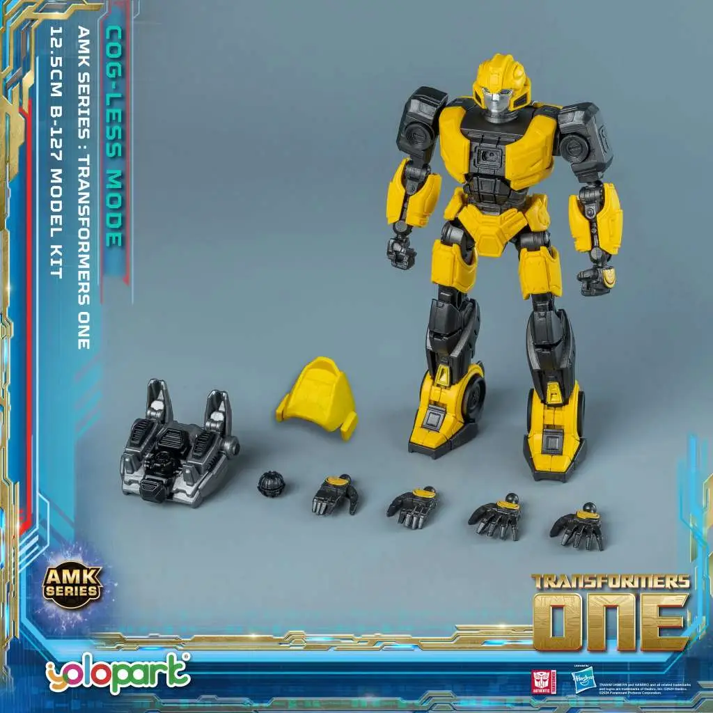 Maquette Transformers one b 127 amk cog less model kit